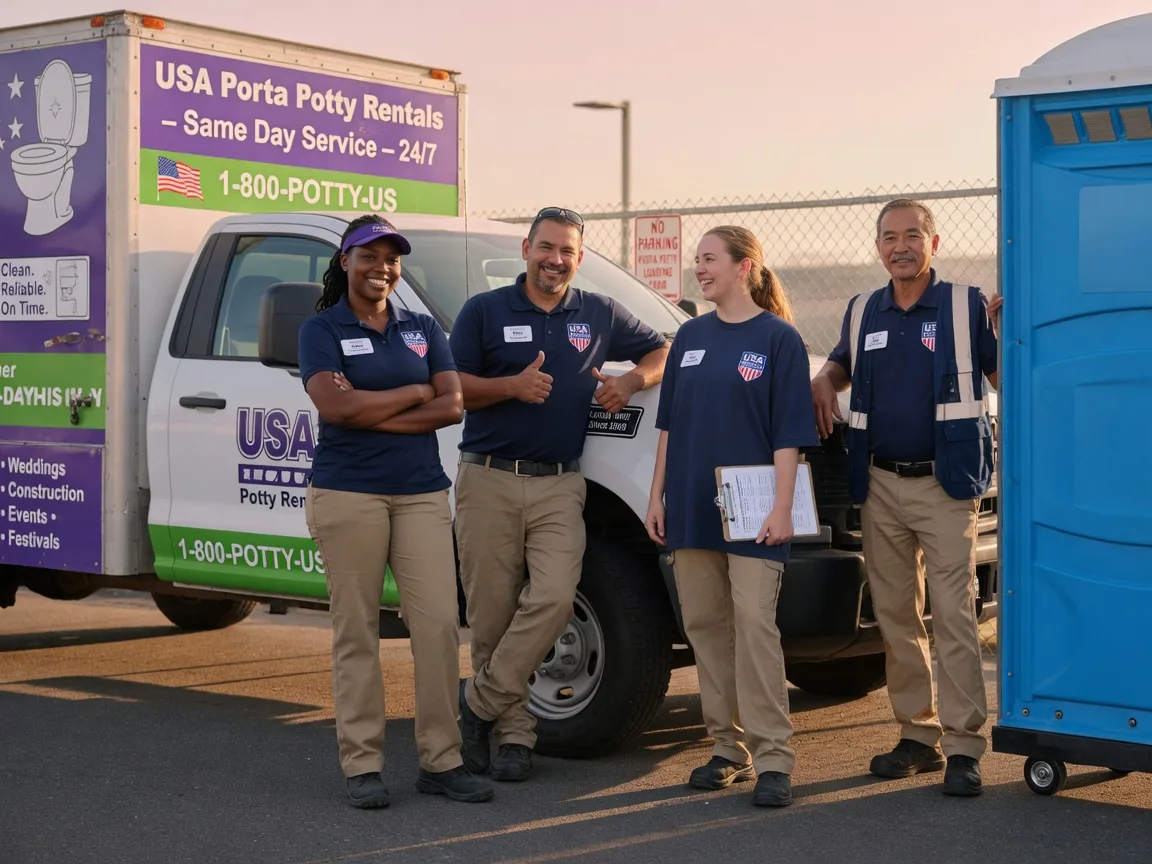 Porta Potty Rental company in New Castle, PA