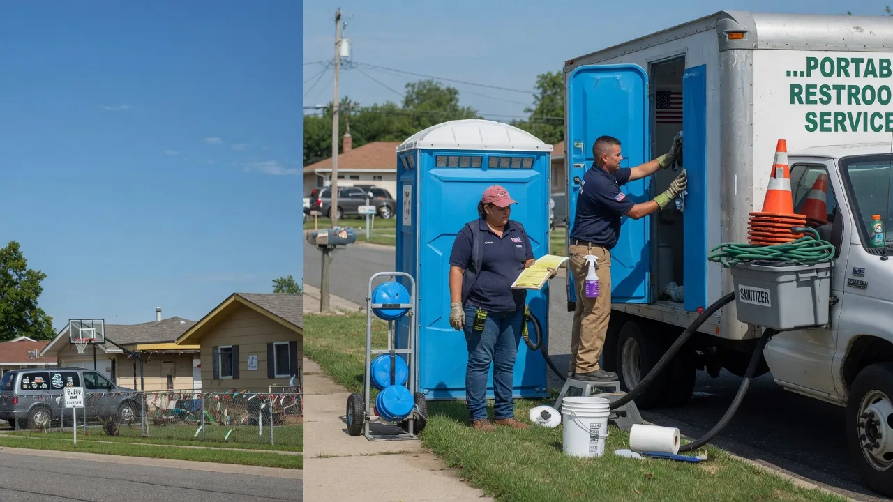 Portable Toilet Rental in New Castle, PA near me
